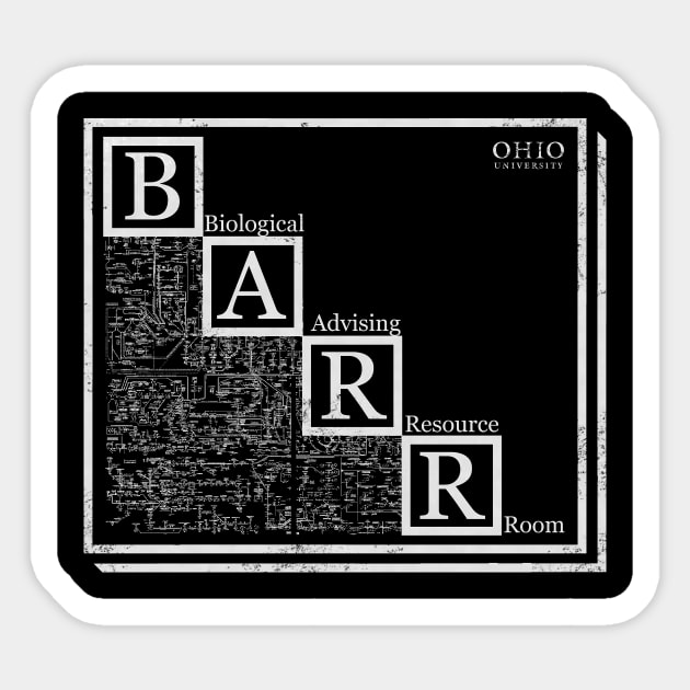 BARR Logo Sticker by Callmecolvin